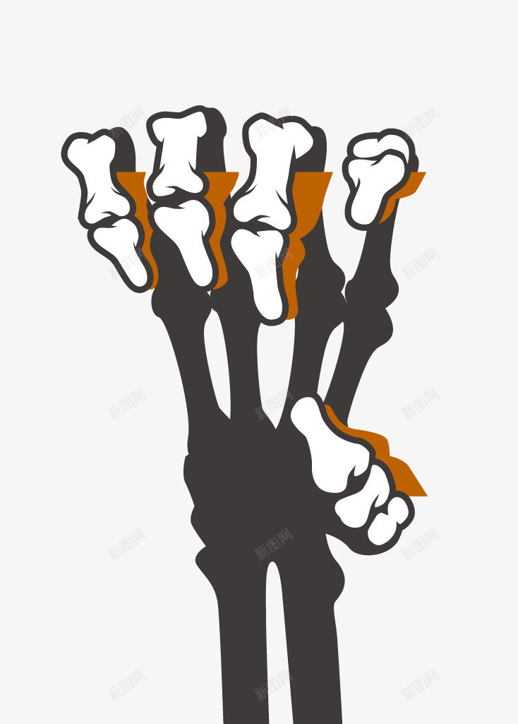 手恐怖png免抠素材_88icon https://88icon.com 恐怖 惊吓 手 矢量手