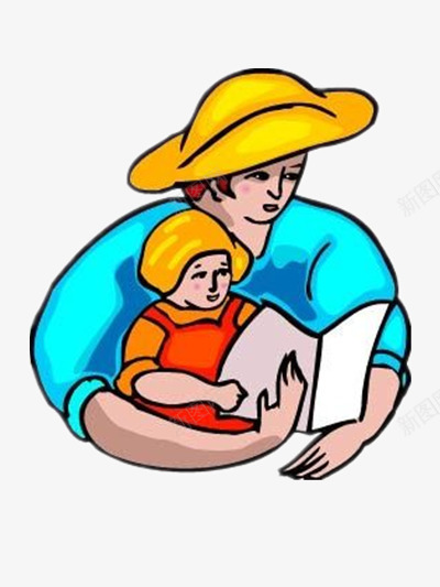 抱着孩子的母亲png免抠素材_88icon https://88icon.com 亲子 人物 卡通 素材
