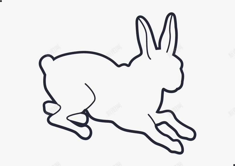 天兔座描边png免抠素材_88icon https://88icon.com 天兔座描边