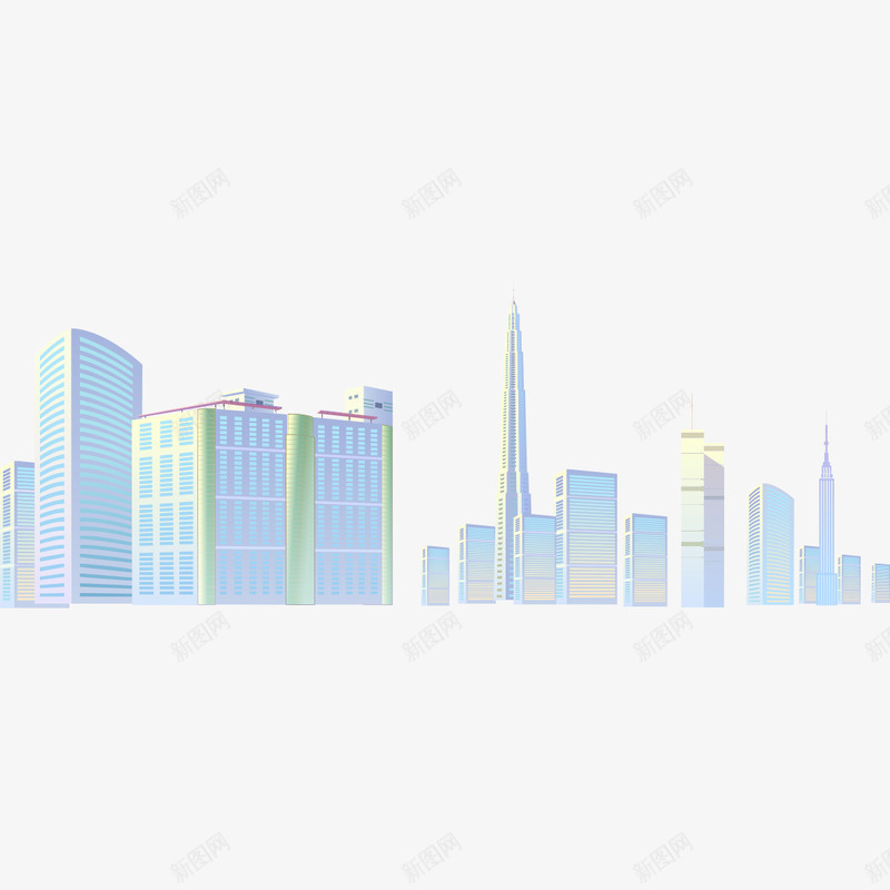 城市的倒影png免抠素材_88icon https://88icon.com 倒影 城市 宏观 建筑