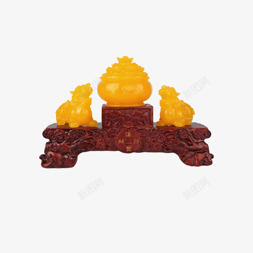 黄色古玉png免抠素材_88icon https://88icon.com 中国风摆件 古代 古玉