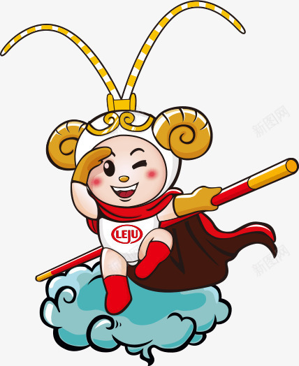 模仿孙悟空png免抠素材_88icon https://88icon.com 人物 人物插画 卡通人物 插画 模仿 猴子