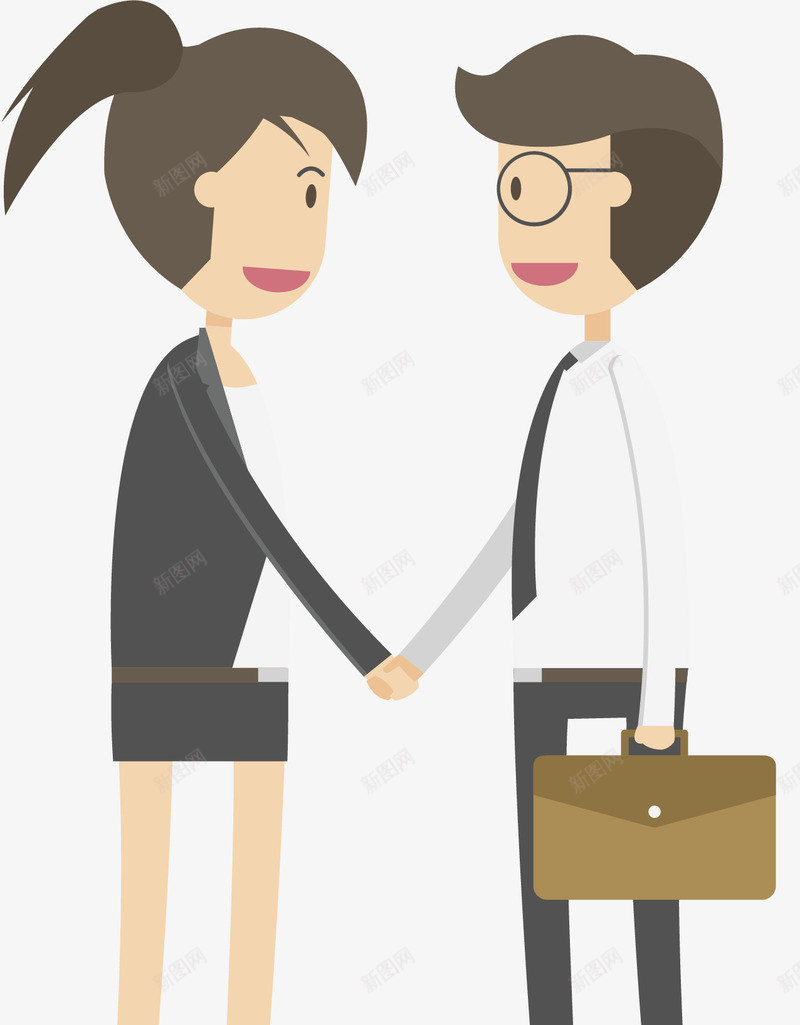 会见客户矢量图ai免抠素材_88icon https://88icon.com 回见 客户 批发商 批发商场让你放心让你省钱 批发商扁平 批发商行 矢量图