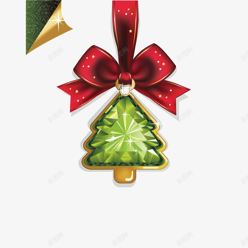 卡通圣诞节吊牌装饰png免抠素材_88icon https://88icon.com 卡通 吊牌装饰 圣诞树 圣诞节 手绘 蝴蝶结