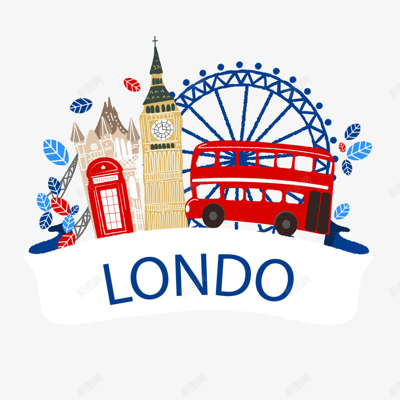 英国伦敦矢量图ai免抠素材_88icon https://88icon.com 澶湰閽 鍙屽眰宸村 鏃笉钀 鐢佃瘽浜 矢量图