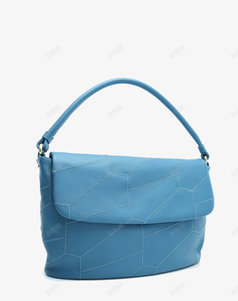 布兰施天蓝女包产品实物png免抠素材_88icon https://88icon.com 产品实物 包包 女包 布兰施 德国品牌 挎包