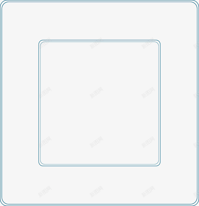 方框png免抠素材_88icon https://88icon.com 文本框 方框 蓝色