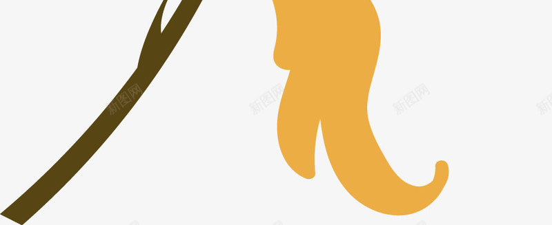 金光闪闪的花朵png免抠素材_88icon https://88icon.com 一朵 卡通 叶子 手绘 桔梗 棕色的 花朵 金黄色的