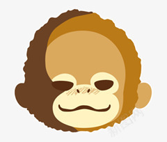 手绘猴可爱png免抠素材_88icon https://88icon.com 人物 卡通猴素材 猴剪影 猴子素材 素描
