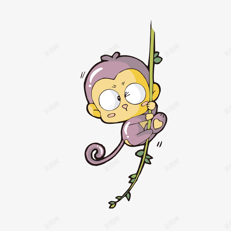 手绘卡通攀爬树藤的猴子无抠矢量图eps免抠素材_88icon https://88icon.com 卡通 手绘 攀爬 无抠图PNG 树藤 的猴子 矢量手绘卡通攀爬树藤的猴子无抠图PNG免费下载 矢量图