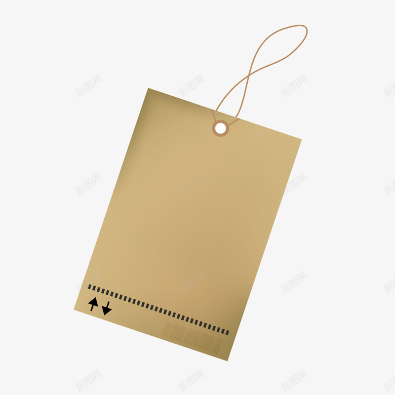 牛皮纸吊牌png免抠素材_88icon https://88icon.com 吊牌 牌子 牛皮纸 牛皮纸吊牌