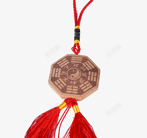 八卦图平安挂件png免抠素材_88icon https://88icon.com 产品实物 挂件 挂件设计