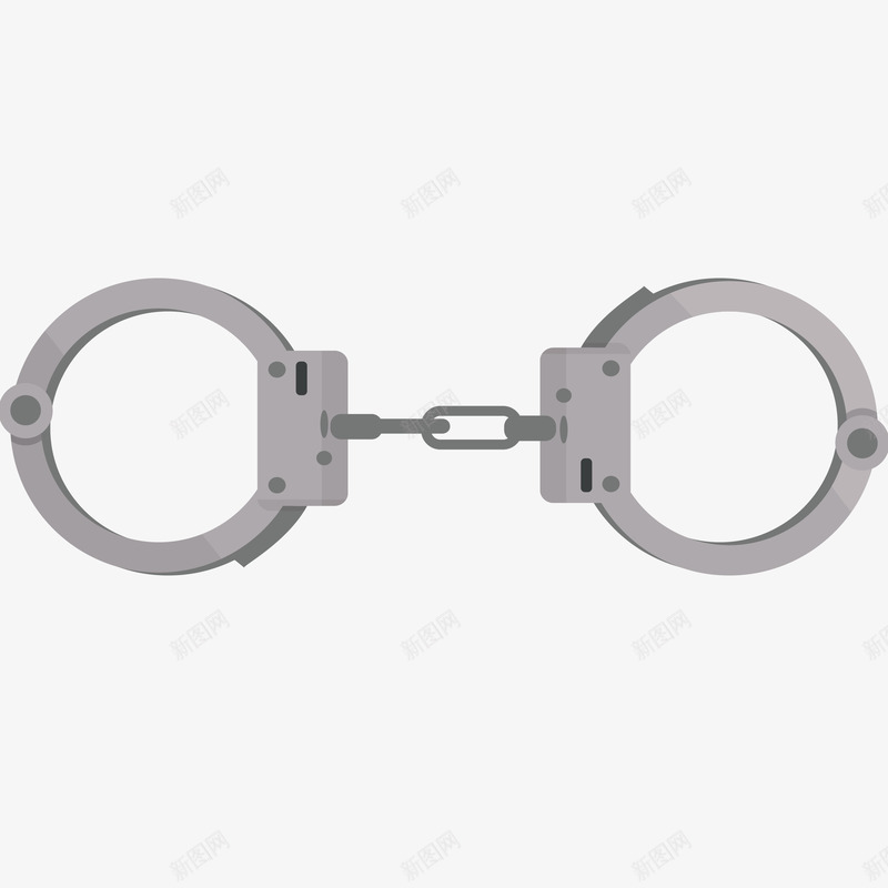 手铐矢量图ai免抠素材_88icon https://88icon.com 卡通手铐 恐怖分子 手铐 正义 矢量手铐免抠PNG 罪犯 警察 矢量图