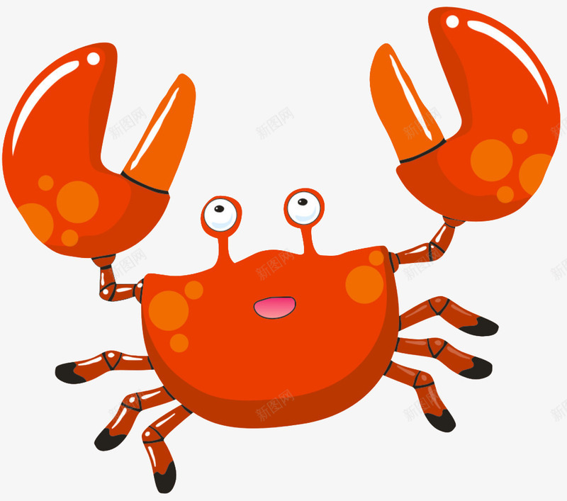 光泽大蟹脚png免抠素材_88icon https://88icon.com 多只 大螃蟹 大钳子 小螃蟹 横行 螃蟹 螃蟹脚 蟹脚