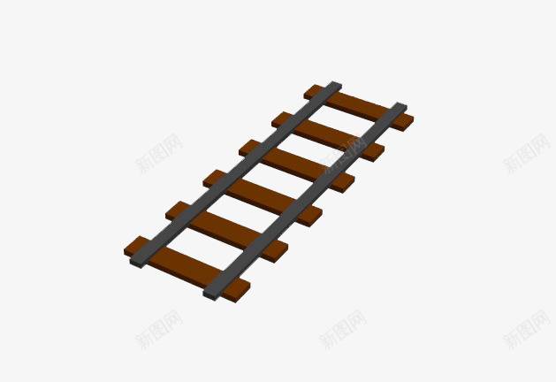 一小段老旧棕色火车轨道png免抠素材_88icon https://88icon.com 一小段老旧棕色火车轨道 复古 复古火车轨道 棕色 棕色火车轨 火车轨