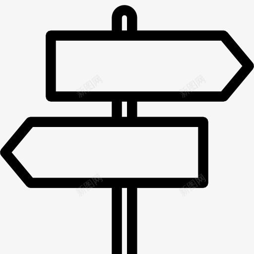 黑色方框方向指示牌png免抠素材_88icon https://88icon.com 指示牌 方向 方框 黑色
