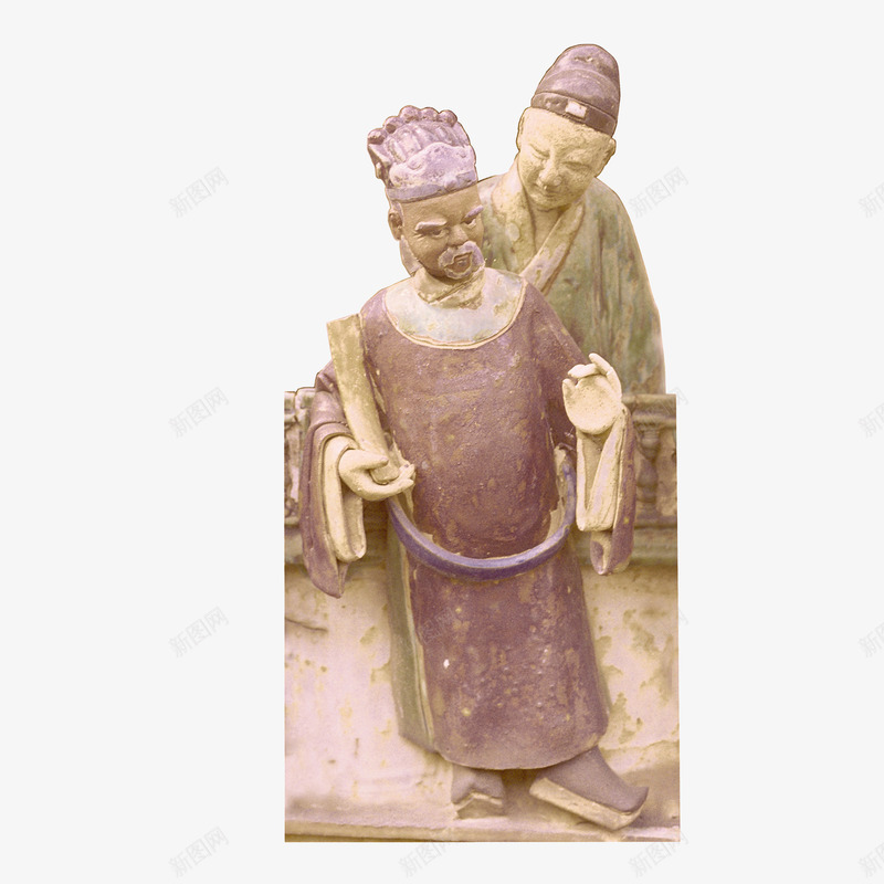 打竹板人物玩偶png免抠素材_88icon https://88icon.com 摆件 玩偶 陶瓷