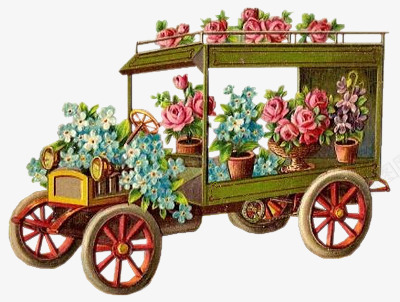 卡通花剪影卡通花卡通春png免抠素材_88icon https://88icon.com 仙境 仙境元素 卡通 卡通花饰 卡通花饰图片 手绘花 手绘花图片 手绘花饰 花盆 花车 花饰
