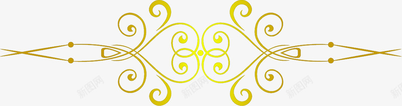 金黄雕刻的花纹边框png免抠素材_88icon https://88icon.com 花纹 边框 金黄