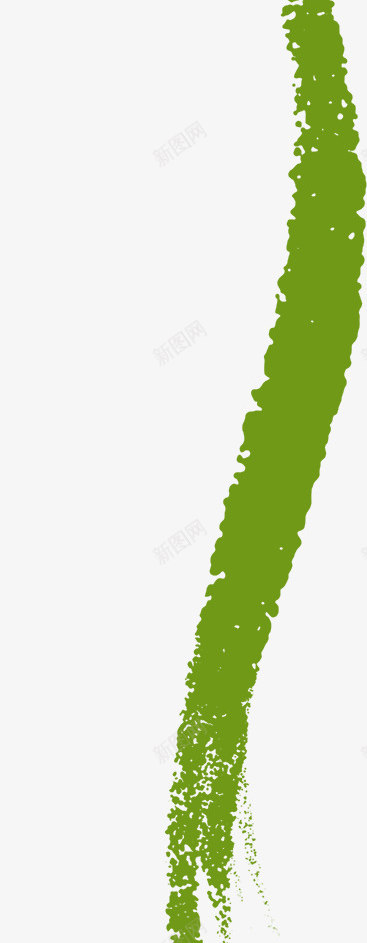 手绘优雅绿色线条装饰png免抠素材_88icon https://88icon.com 优雅 线条 绿色 装饰 设计