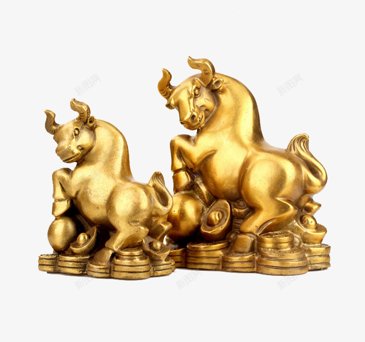 金钱铜牛png免抠素材_88icon https://88icon.com 产品实物 十二生肖牛摆件 招财铜牛 纯铜牛 送礼佳品 金钱铜牛 铜牛