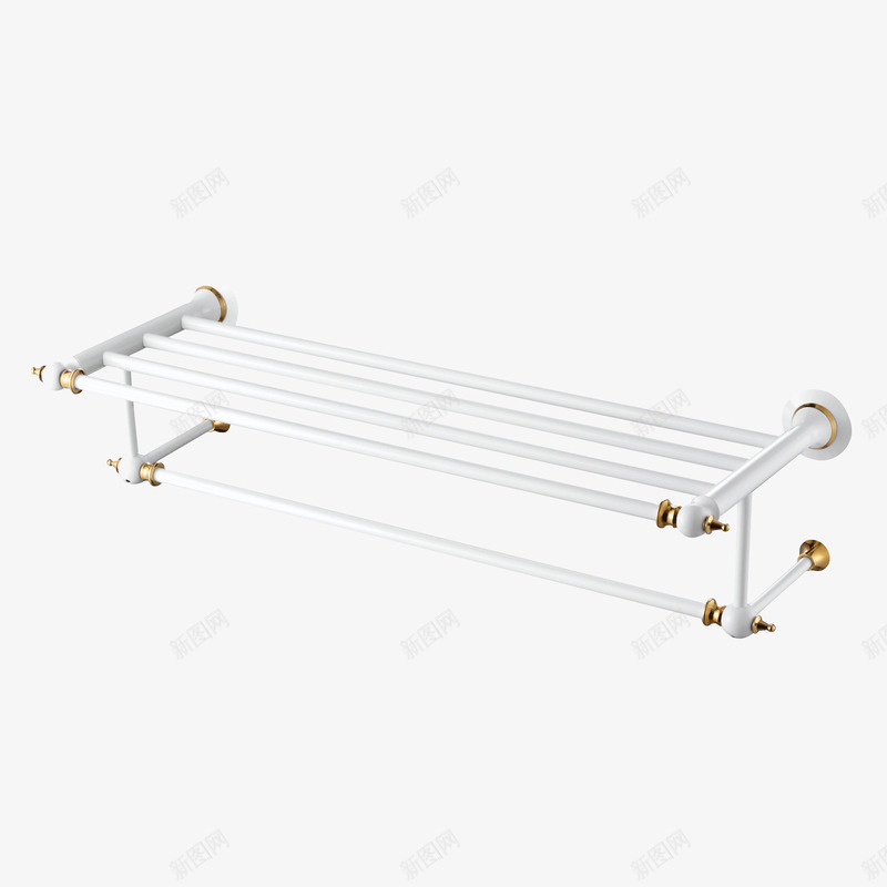 欧式纯白毛巾架png免抠素材_88icon https://88icon.com 不锈钢 五金 卫浴挂件 挂件 毛巾架 浴室卫生间 耐用结实