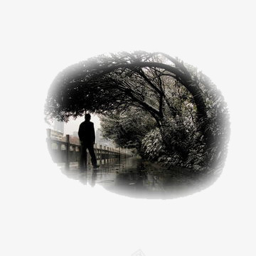 回忆的时光png免抠素材_88icon https://88icon.com 人物 回忆 时光 桥 风景