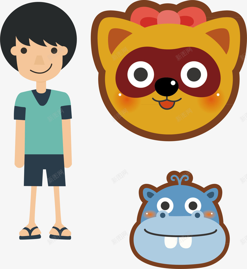 潮人和动物图案矢量图ai免抠素材_88icon https://88icon.com 人和动物 人和动物合成 像人和动物 创意人和动物物件 卡通人和动物 吓人和动物 家人和动物 扁平化拟人和动物 拟人和动物牛 水彩拟人和动物 真实吓人和动物 矢量图