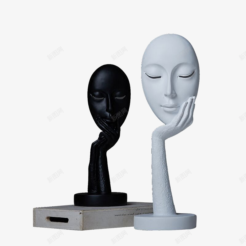 软装脸谱工艺品png免抠素材_88icon https://88icon.com 产品实物 创意摆件 台面工艺品 装饰柜摆设