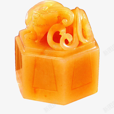 玉玺png免抠素材_88icon https://88icon.com 古代 帝皇象征 金黄色