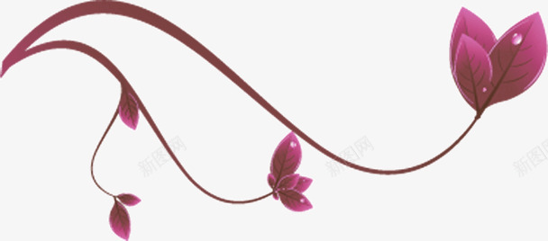 优雅的花朵装饰画png免抠素材_88icon https://88icon.com 优雅 粉色 花朵 花边 装饰画
