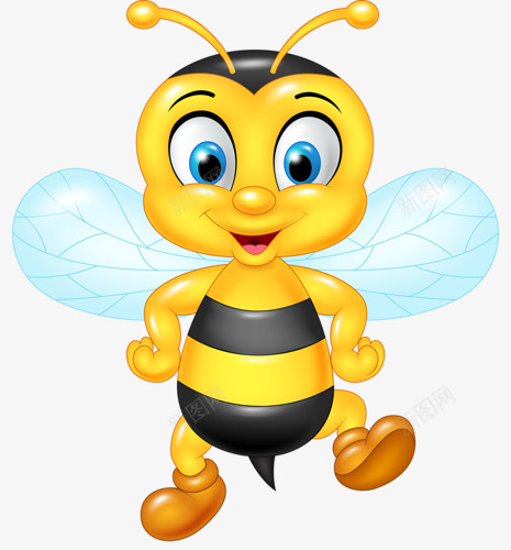 蜜蜂png免抠素材_88icon https://88icon.com 公仔 动物 卡通