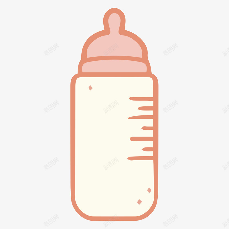 粉色的刻度日用奶瓶矢量图ai免抠素材_88icon https://88icon.com 刻度 刻度奶瓶 奶瓶 日用 粉色 粉色奶瓶 矢量图
