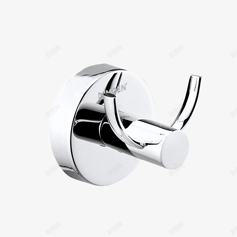 双衣钩全铜卫生间挂钩衣帽钩png免抠素材_88icon https://88icon.com 产品实物 卫浴挂件 挂衣钩 浴室挂件