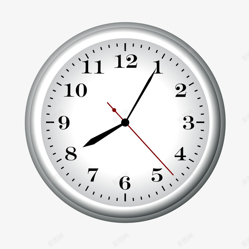 卡通圆形的钟表矢量图ai免抠素材_88icon https://88icon.com 卡通 圆形 时钟设计 时间 时间动画 矢量图 钟表设计