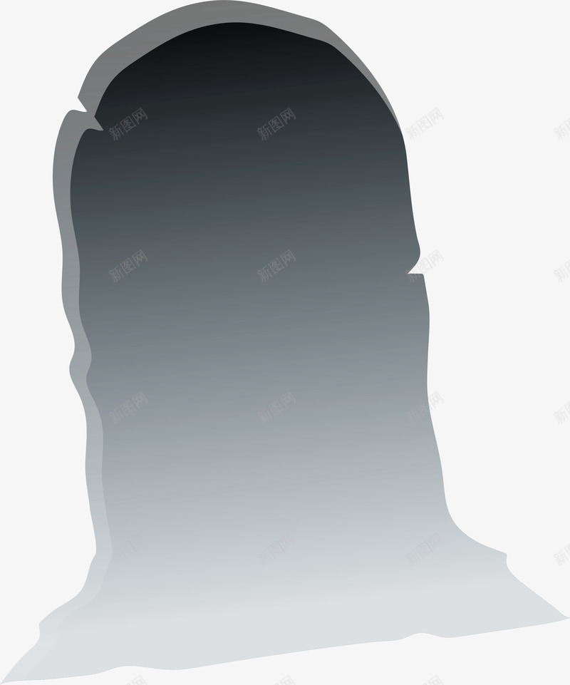 黑色渐变墓地png免抠素材_88icon https://88icon.com 万圣节 坟墓 墓碑 恐怖惊悚 鬼怪 鬼节 黑色墓地
