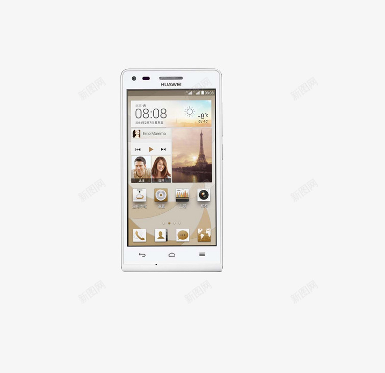 华为4G智能手机png免抠素材_88icon https://88icon.com 4G 产品实物 手机