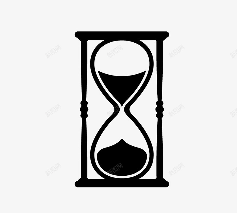 卡通沙漏矢量图ai免抠素材_88icon https://88icon.com 卡通 时间 时间动画 沙漏 矢量图