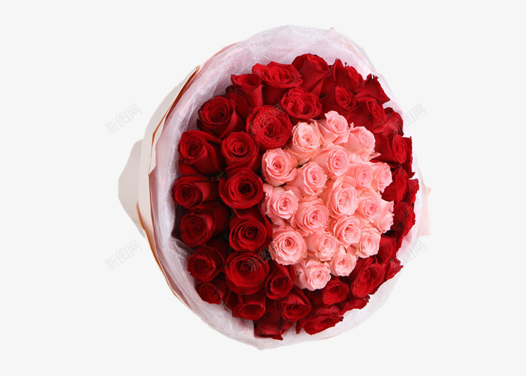 红玫瑰粉玫瑰花束png免抠素材_88icon https://88icon.com 情人节礼物 爱情 玫瑰 粉玫瑰 红玫瑰 花束 花语 鲜花