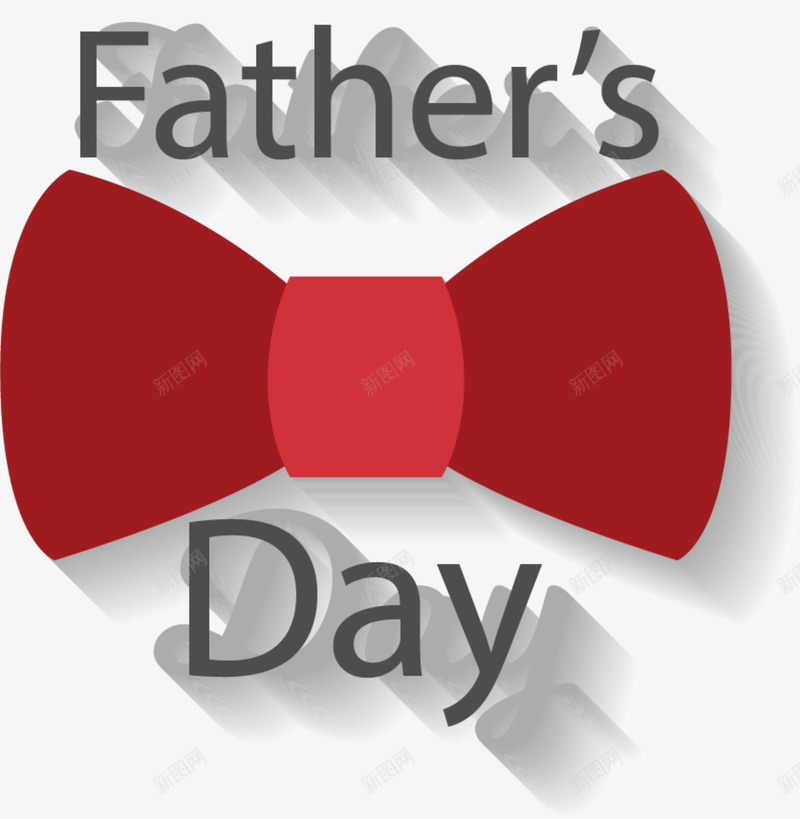 父亲节红色领结装饰png免抠素材_88icon https://88icon.com day father 父亲节 红色领结 节日 领结装饰