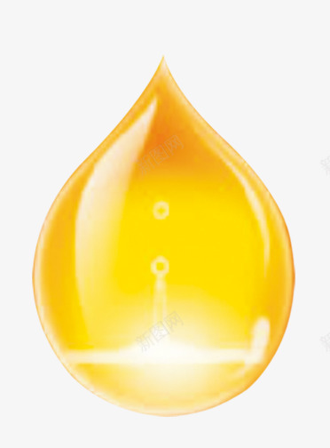 油滴png免抠素材_88icon https://88icon.com 油 油滴 油滴状 金黄色
