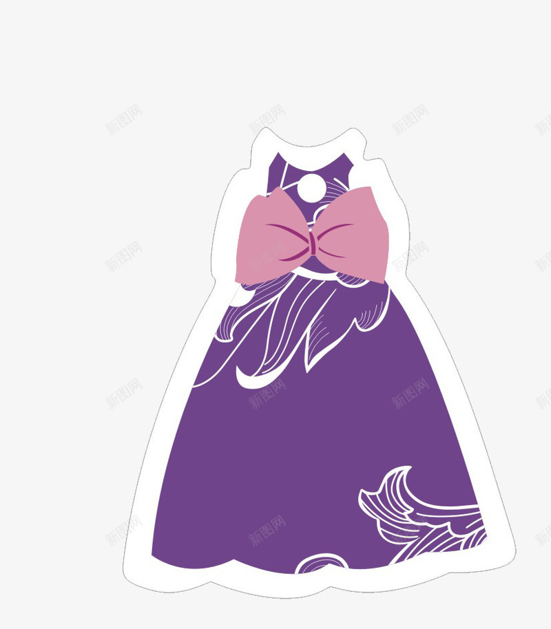 衣服吊牌png免抠素材_88icon https://88icon.com 吊牌 紫色 衣服吊牌