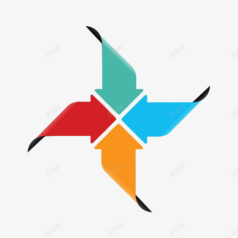 圆环形箭头图案png免抠素材_88icon https://88icon.com PPT装饰透明PNG 工作总结免费PNG下载 年终总结 箭头免费PNG下载 红色 绿色 蓝色 黄色