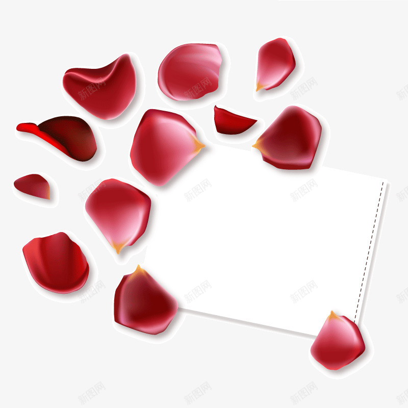 红玫瑰花瓣木纹贺卡png免抠素材_88icon https://88icon.com 木纹 玫瑰 红玫瑰 红玫瑰花边 红色 纸张边框 花瓣 贺卡矢量素材