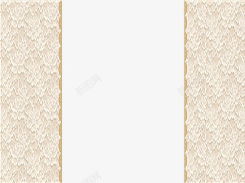 白色蕾丝边框png免抠素材_88icon https://88icon.com 唯美 婚礼背景图 浪漫 装饰边框