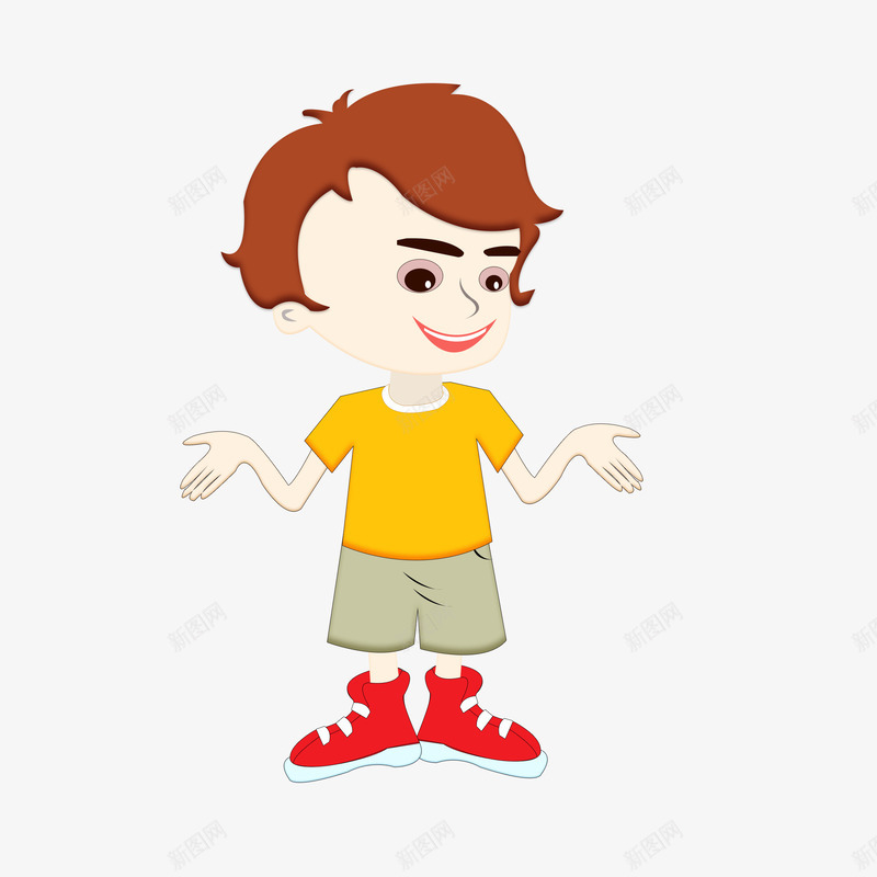 黄色卡通顾客png免抠素材_88icon https://88icon.com 举手 买东西 卡通顾客 小孩 彩色 简约 美观 顾客 黄色