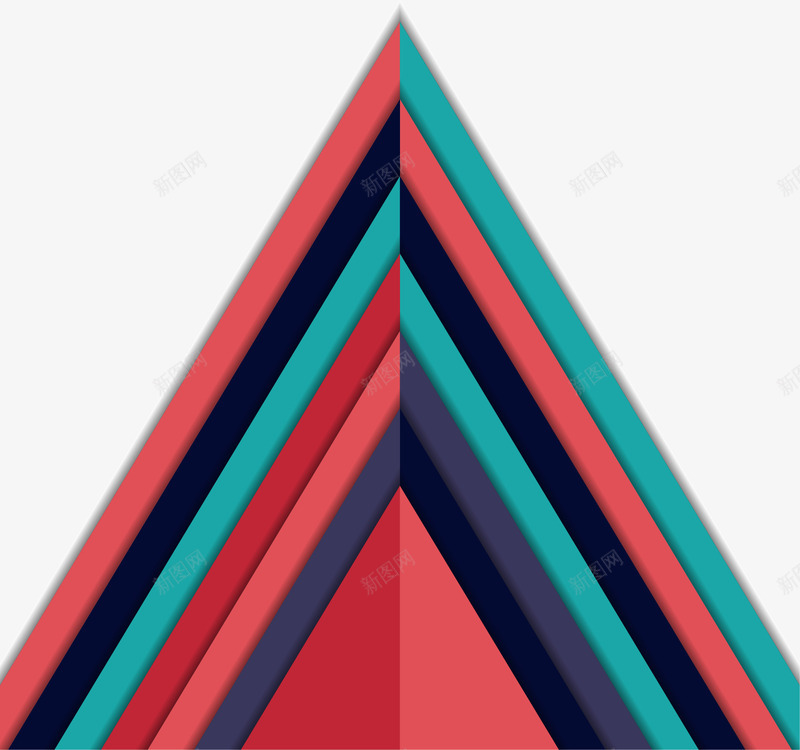 抽象三角封面png免抠素材_88icon https://88icon.com 三角封面 几何 彩色抽象图 抽象封面 矢量素材
