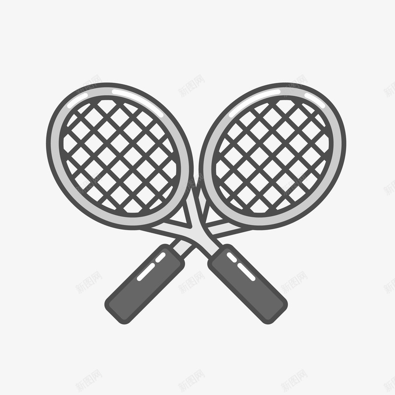 卡通手绘羽毛球拍图矢量图eps免抠素材_88icon https://88icon.com 免抠图PNG 卡通 手绘 球拍 矢量图 素描羽毛球 羽毛
