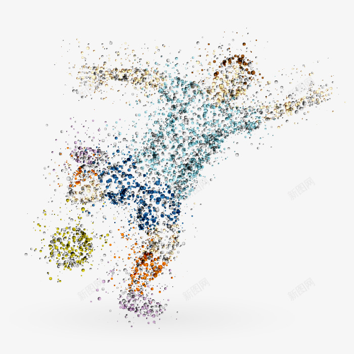 踢球的人碎片png免抠素材_88icon https://88icon.com 人 碎片 踢球