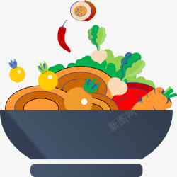 卡通简约美食面包甜点蛋糕家常菜png图片下载 卡通简约美食面包甜点蛋糕家常菜素材